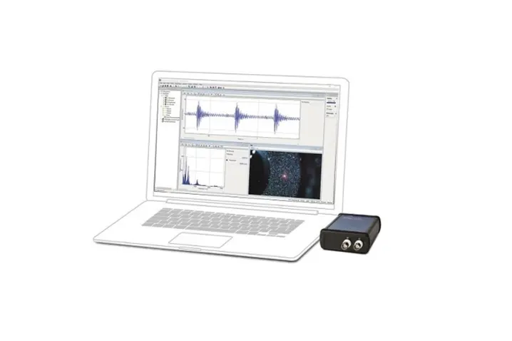 VibSoft-20通道模拟数据采集,配备USB接线盒,采样率最高可达20 kHz