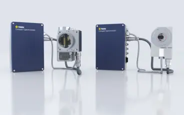 Polytec紧凑型光谱仪展示，适用于高精度光学测量与过程分析的先进仪器设备。