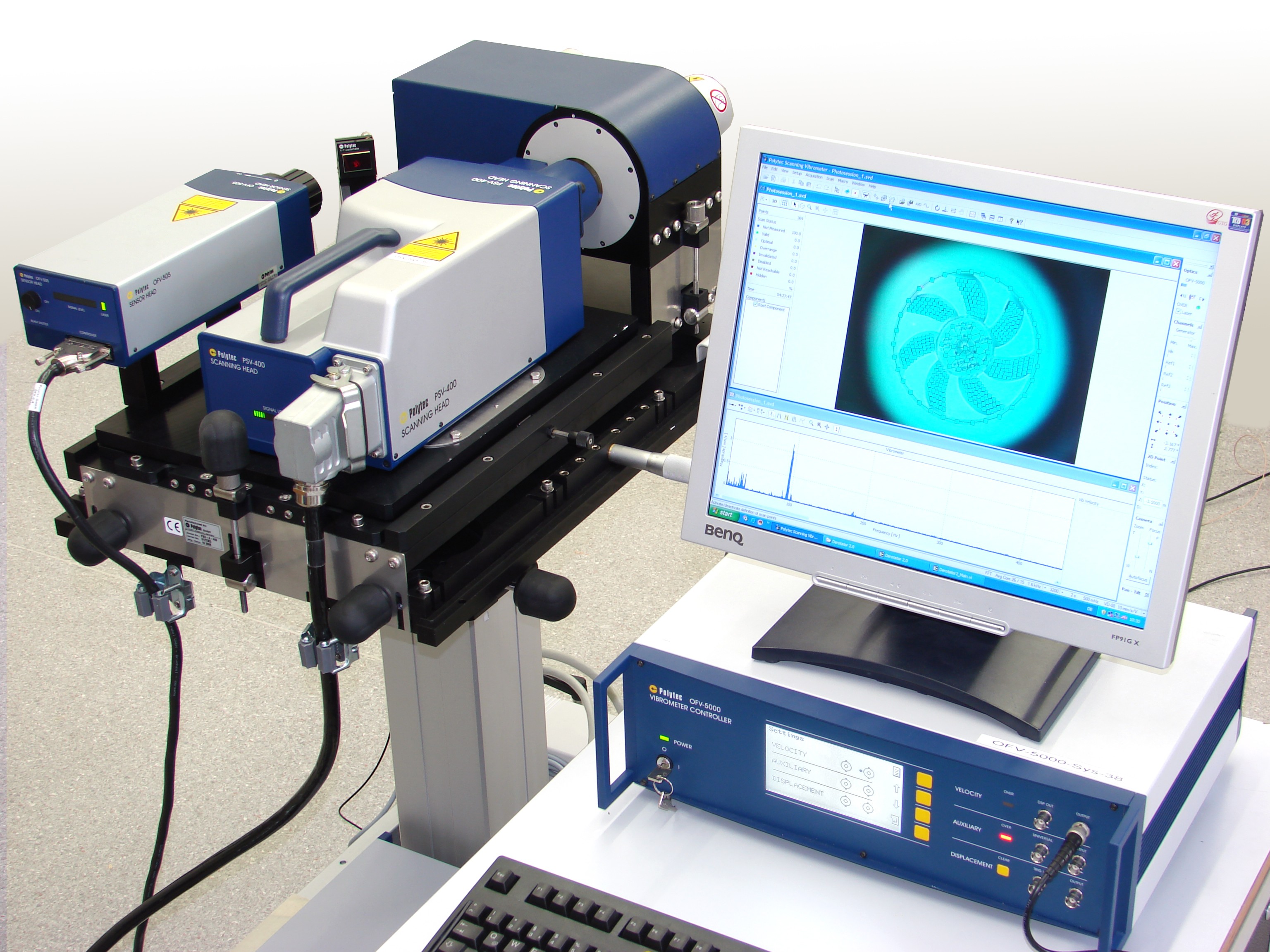 PSV-500-3D 扫描式激光测振仪